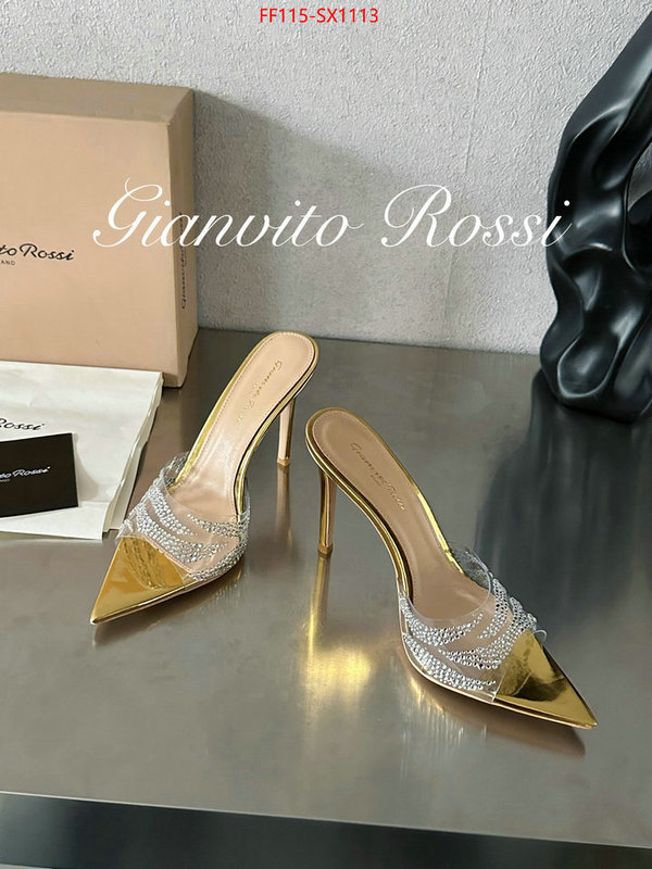 Women Shoes-Gianvito Rossi 2023 luxury replicas ID: SX1113 $: 115USD