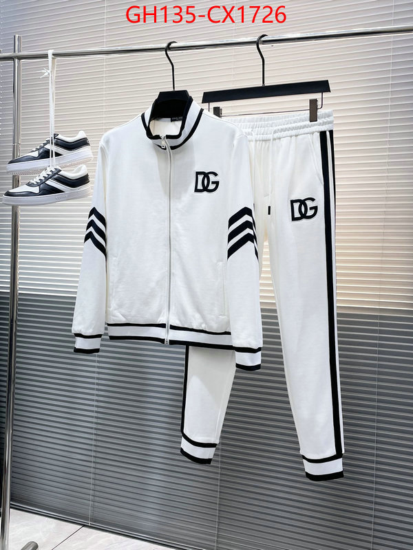 Clothing-DG where to buy the best replica ID: CX1726 $: 135USD