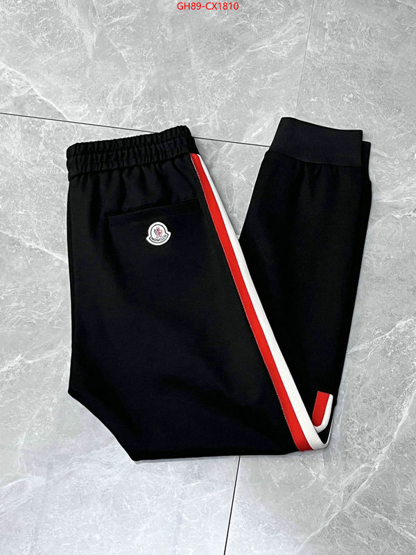 Clothing-Moncler high quality replica ID: CX1810 $: 89USD