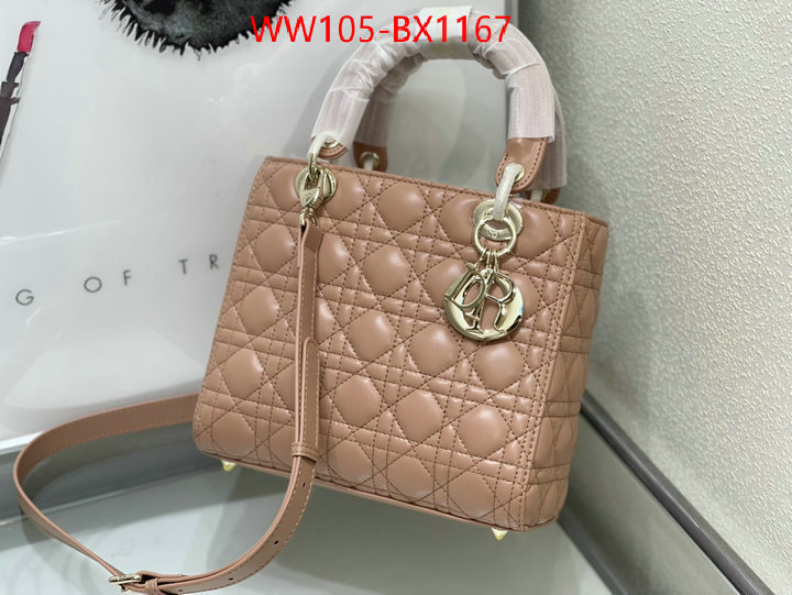 Dior Bags(4A)-Lady- high quality 1:1 replica ID: BX1167 $: 105USD,