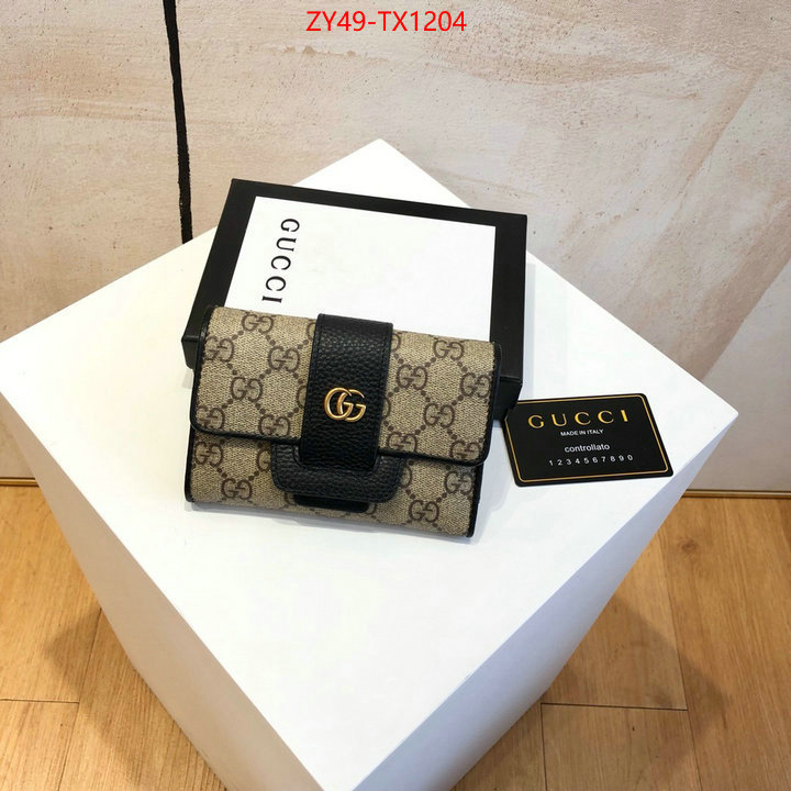 Gucci Bags(4A)-Wallet- online sales ID: TX1204 $: 49USD,