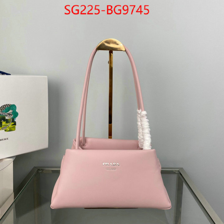 Prada Bags (TOP)-Handbag- replica aaaaa+ designer ID: BG9745 $: 225USD,