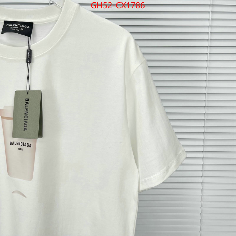 Clothing-Balenciaga shop designer replica ID: CX1786 $: 52USD