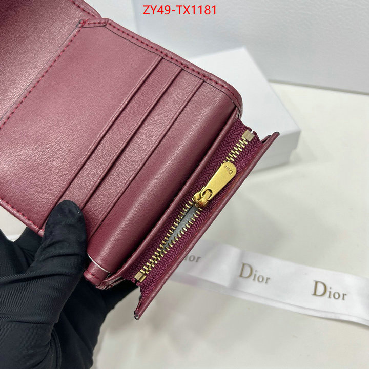 Dior Bags(4A)-Wallet- online from china designer ID: TX1181 $: 49USD,