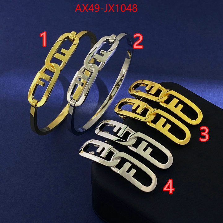 Jewelry-Fendi aaaaa+ quality replica ID: JX1048