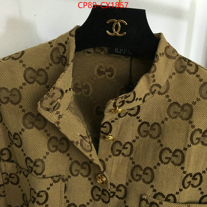 Clothing-Gucci exclusive cheap ID: CX1857 $: 89USD