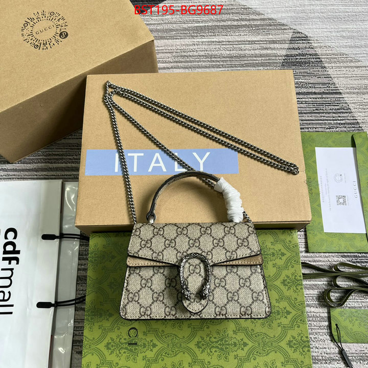 Gucci Bags(TOP)-Dionysus- what is a 1:1 replica ID: BG9687 $: 195USD,