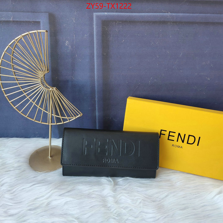 Fendi Bags(4A)-Wallet- online sales ID: TX1222 $: 59USD,