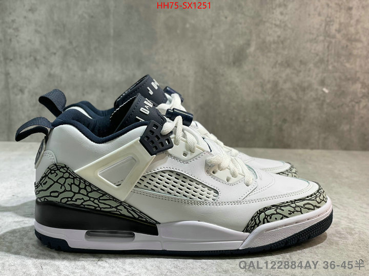Men Shoes-Air Jordan top sale ID: SX1251 $: 75USD