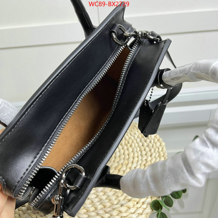 Coach Bags(4A)-Diagonal website to buy replica ID: BX2729 $: 89USD,