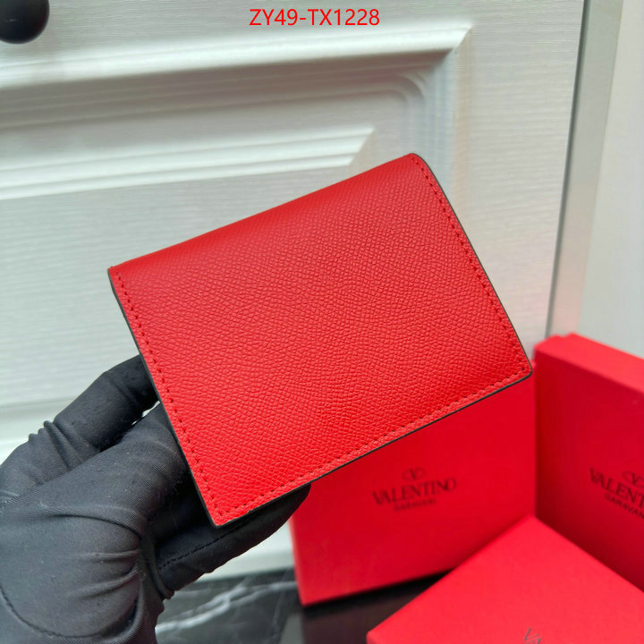 Valentino Bags(4A)-Wallet best luxury replica ID: TX1228 $: 49USD,