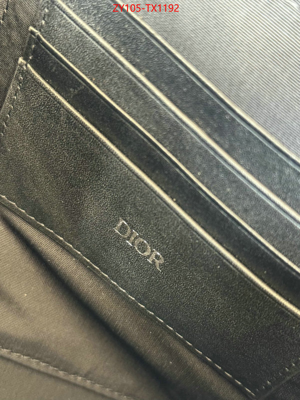 Dior Bags(4A)-Wallet- buy the best high quality replica ID: TX1192 $: 105USD,