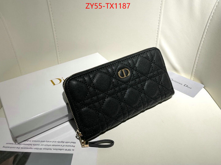 Dior Bags(4A)-Wallet- fake high quality ID: TX1187 $: 55USD,