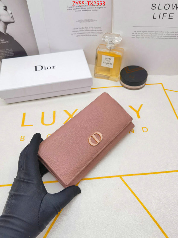 Dior Bags(4A)-Wallet- store ID: TX2553 $: 55USD,