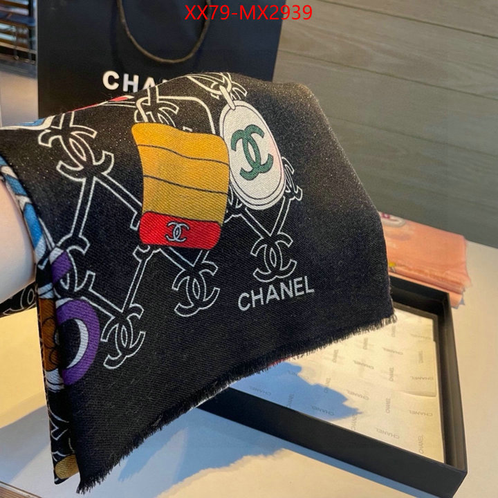 Scarf-Chanel how to buy replica shop ID: MX2939 $: 79USD