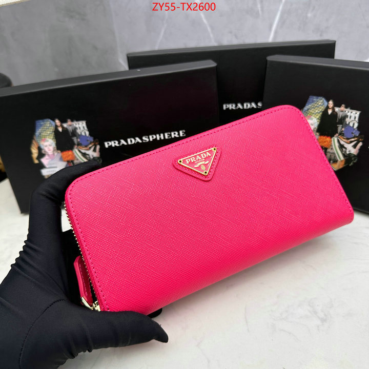 Prada Bags (4A)-Wallet where can i buy ID: TX2600 $: 55USD,