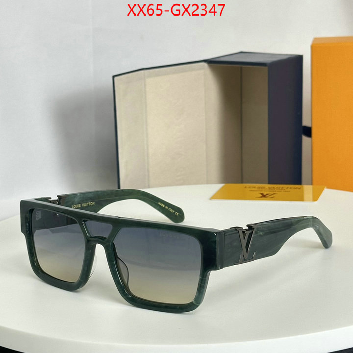 Glasses-LV best quality fake ID: GX2347 $: 65USD