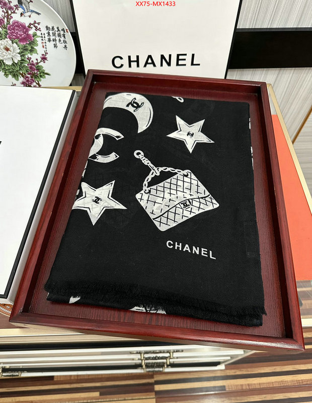 Scarf-Chanel high quality happy copy ID: MX1433 $: 75USD