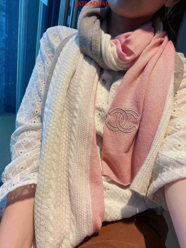 Scarf-Chanel cheap ID: MX1416 $: 79USD