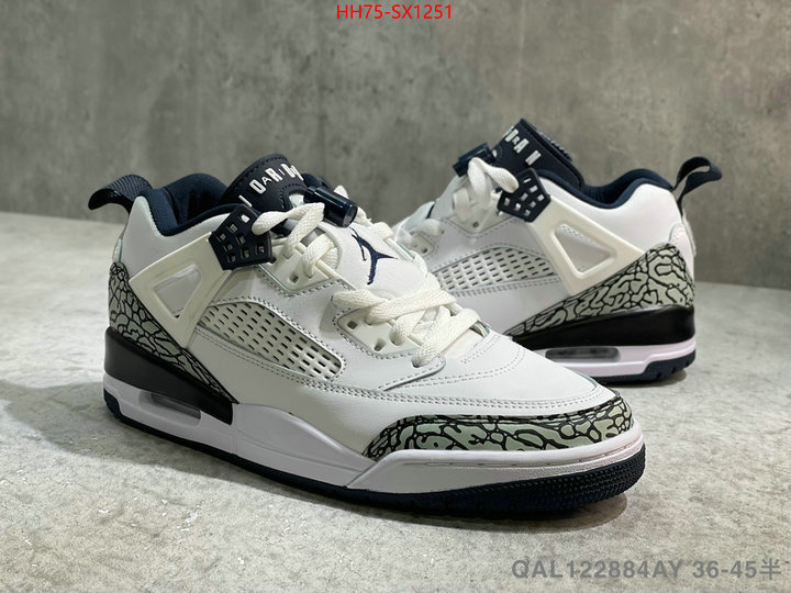 Men Shoes-Air Jordan top sale ID: SX1251 $: 75USD