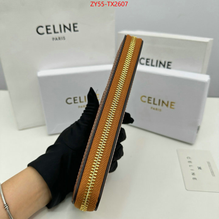 CELINE Bags(4A)-Wallet what is a 1:1 replica ID: TX2607 $: 55USD,