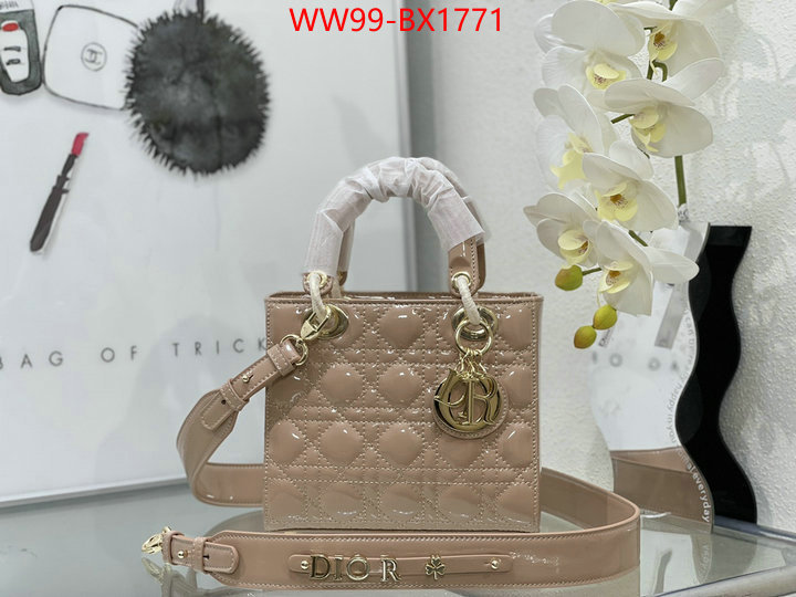 Dior Bags(4A)-Lady- unsurpassed quality ID: BX1771 $: 99USD