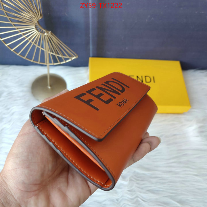 Fendi Bags(4A)-Wallet- online sales ID: TX1222 $: 59USD,