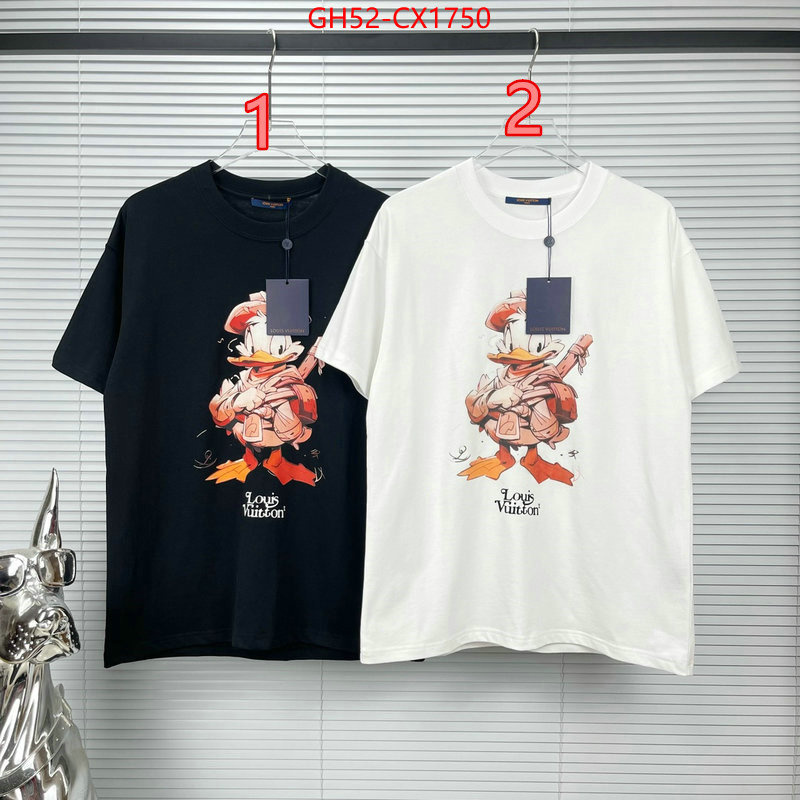 Clothing-LV highest quality replica ID: CX1750 $: 52USD