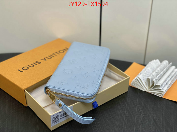 LV Bags(TOP)-Wallet where to buy fakes ID: TX1594 $: 129USD