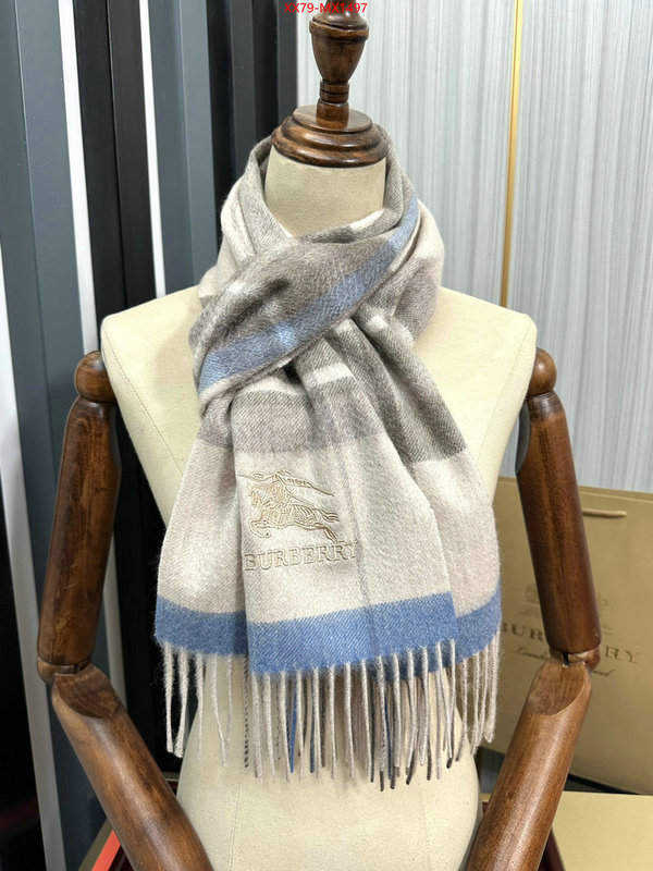 Scarf-Burberry cheap replica designer ID: MX1497 $: 79USD