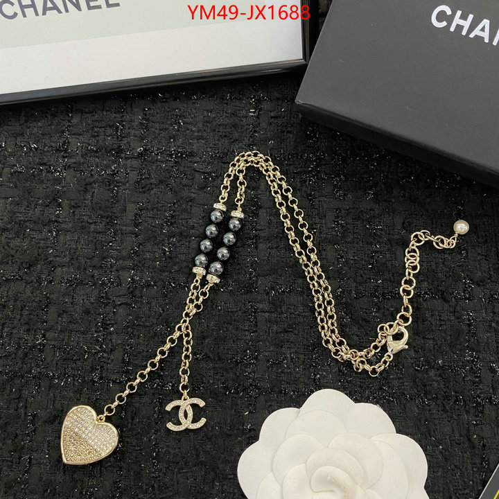 Jewelry-Chanel cheap ID: JX1688 $: 49USD