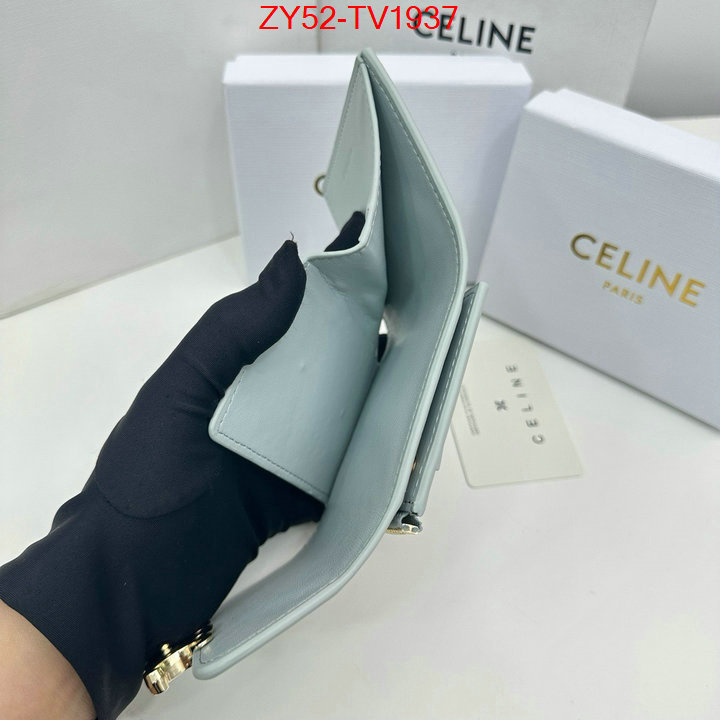 CELINE Bags(4A)-Wallet luxury cheap replica ID: TV1937 $: 52USD,