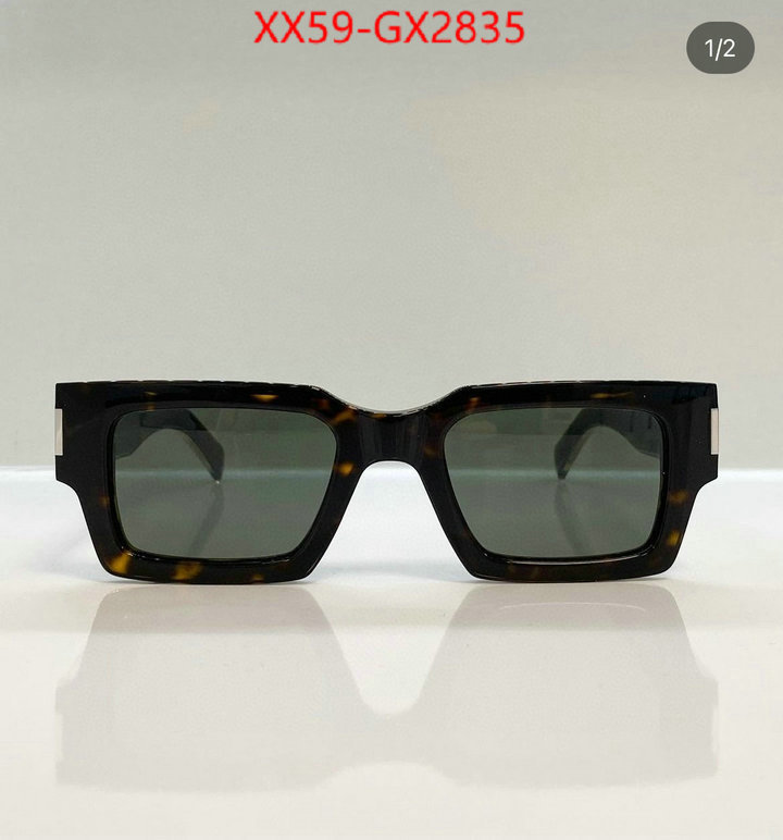 Glasses-YSL replica 2023 perfect luxury ID: GX2835 $: 59USD