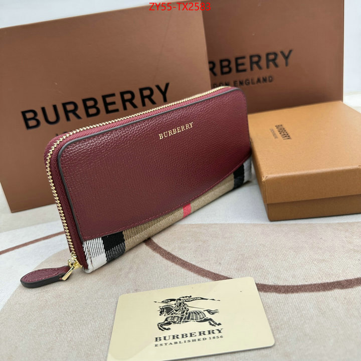 Burberry Bags(4A)-Wallet highest quality replica ID: TX2583 $: 55USD,