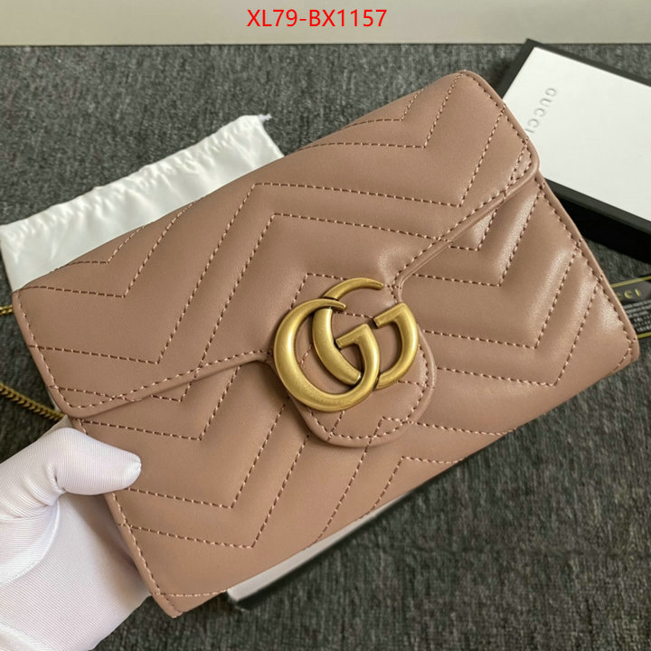 Gucci Bags(4A)-Marmont replicas buy special ID: BX1157 $: 79USD,