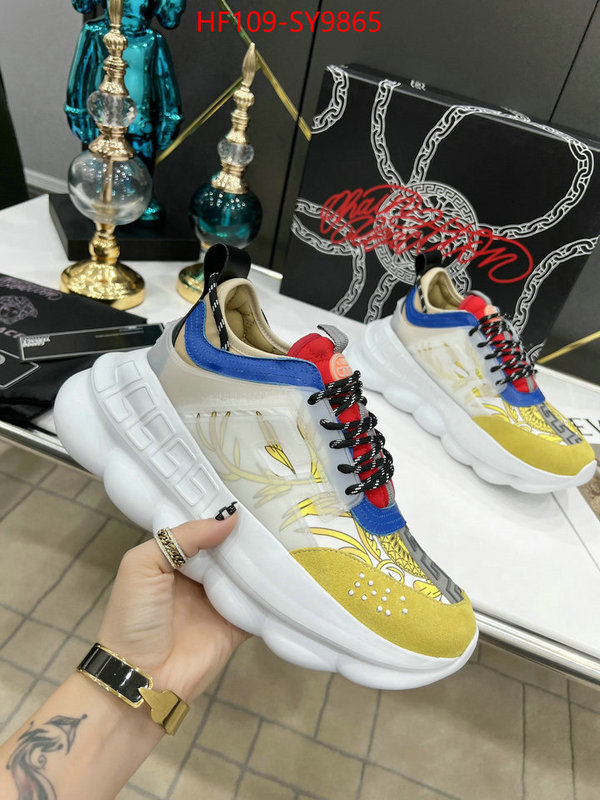 Men Shoes-Versace designer replica ID: SY9865 $: 109USD