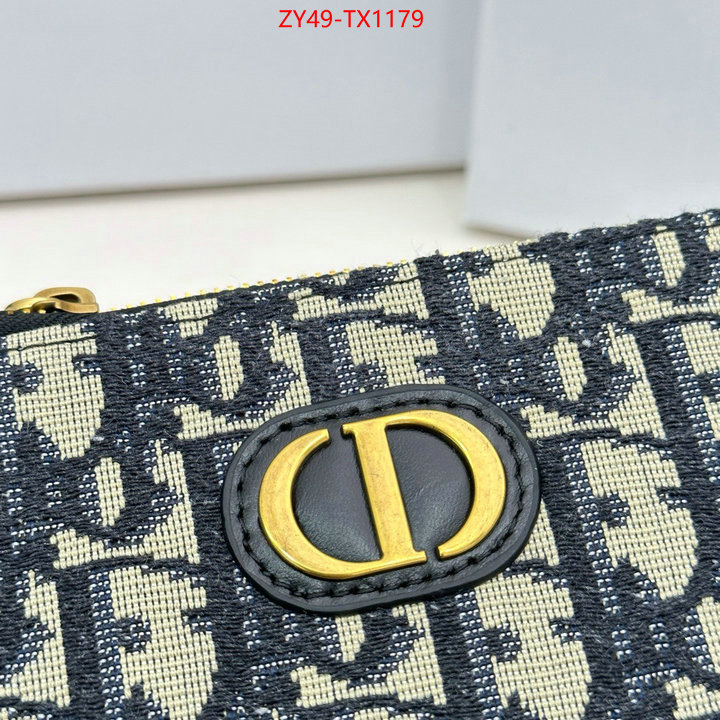 Dior Bags(4A)-Wallet- can i buy replica ID: TX1179 $: 49USD,