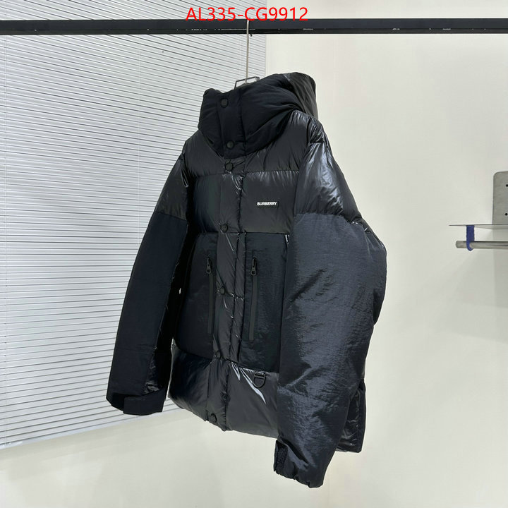 Down jacket Men-Burberry 7 star quality designer replica ID: CG9912 $: 335USD