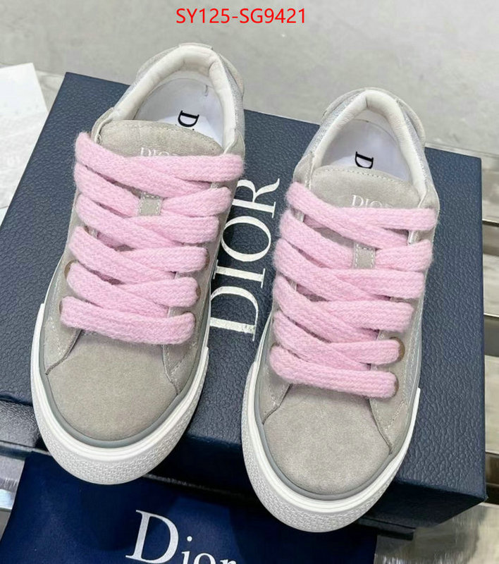 Men shoes-Dior what 1:1 replica ID: SG9421 $: 125USD