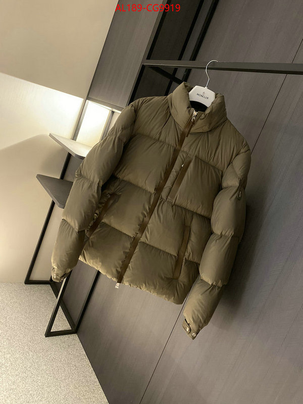 Down jacket Men-Moncler the quality replica ID: CG9919 $: 189USD