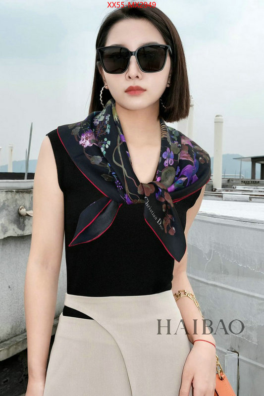 Scarf-Dior top quality designer replica ID: MX2949 $: 55USD