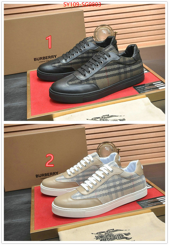 Men Shoes-Burberry buy cheap replica ID: SG9803 $: 109USD