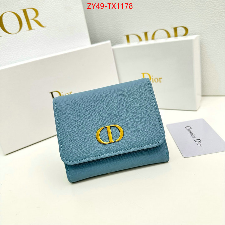 Dior Bags(4A)-Wallet- where to buy replicas ID: TX1178 $: 49USD,