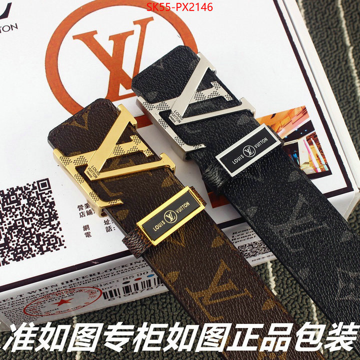 Belts-LV best replica 1:1 ID: PX2146 $: 55USD