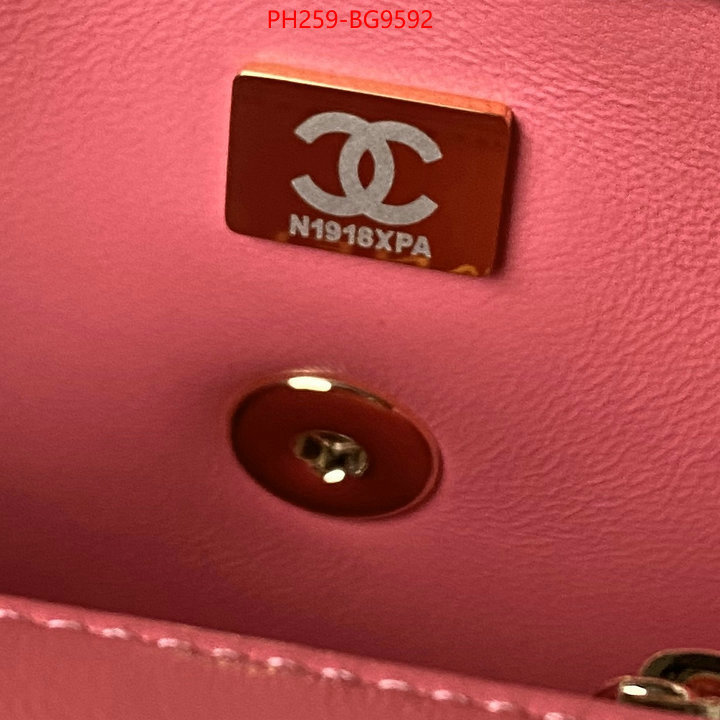 Chanel Bags(TOP)-Diagonal- sellers online ID: BG9592 $: 259USD