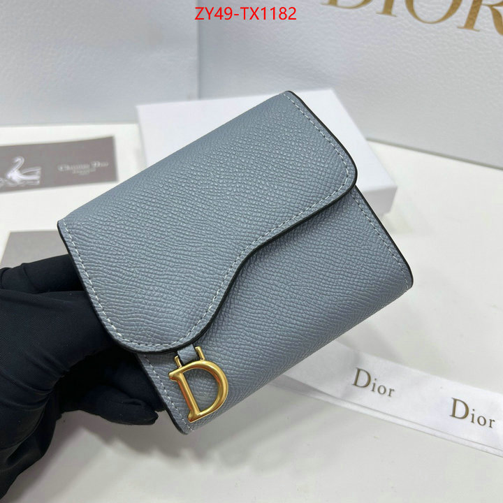 Dior Bags(4A)-Wallet- high quality 1:1 replica ID: TX1182 $: 49USD,