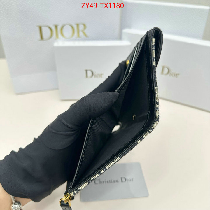 Dior Bags(4A)-Wallet- replicas buy special ID: TX1180 $: 49USD,