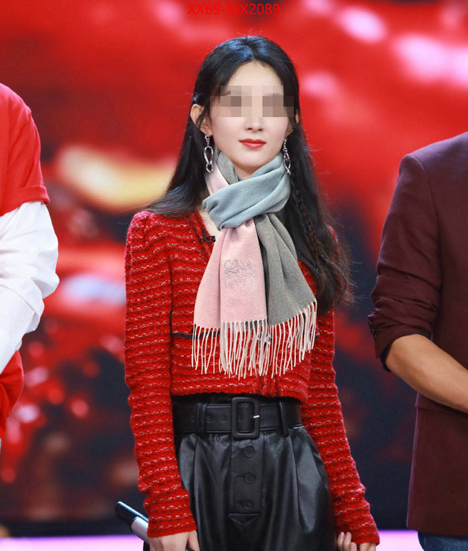 Scarf-Loewe 2023 perfect replica designer ID: MX2089 $: 69USD