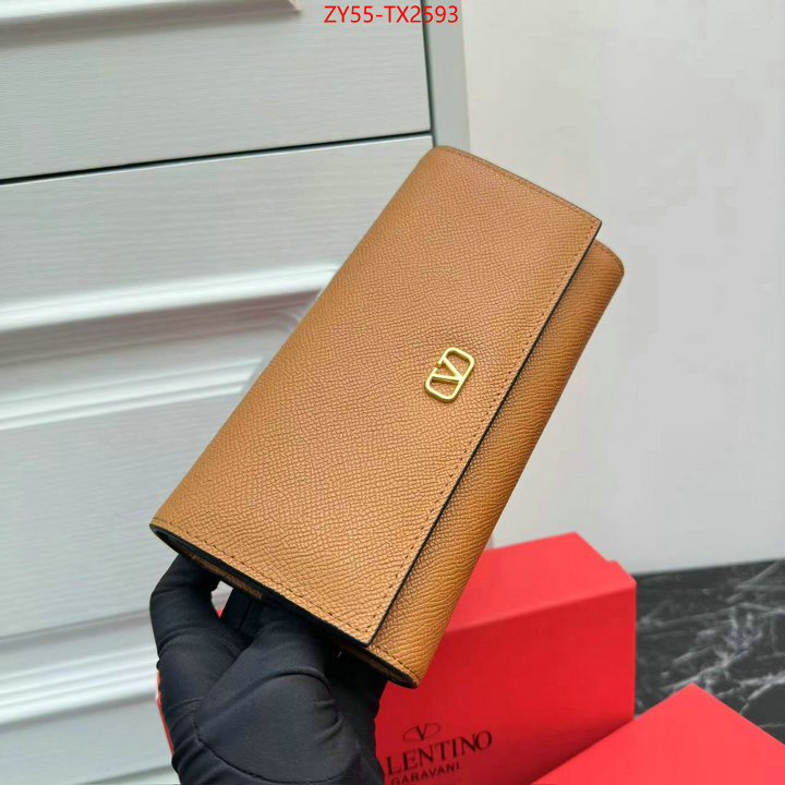 Valentino Bags(4A)-Wallet replica sale online ID: TX2593 $: 55USD,