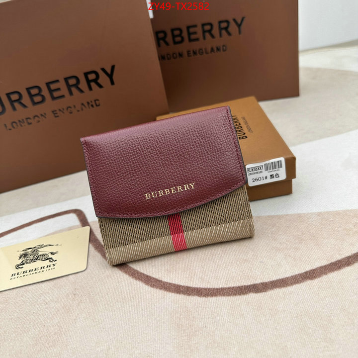 Burberry Bags(4A)-Wallet are you looking for ID: TX2582 $: 49USD,